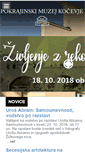 Mobile Screenshot of pmk-kocevje.si